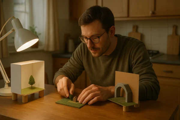 Descubra como usar luz suave e desfoque de fundo para valorizar seus dioramas e miniaturas, obtendo fotos criativas e cheias de profundidade.